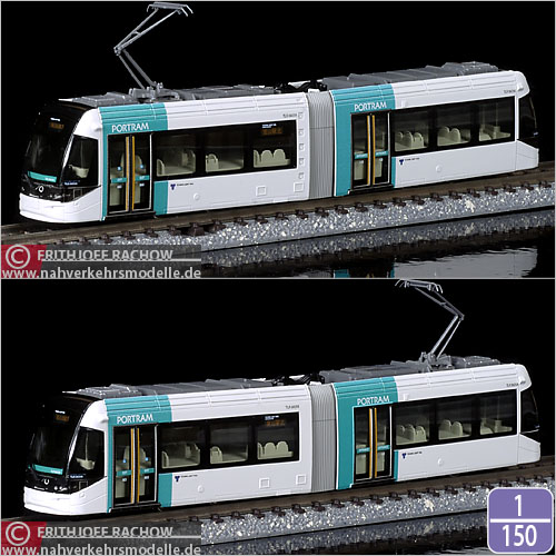 KATO Portram Toyama Japan Straenbahnmodell Trammodell
