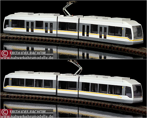 MSE Duewag/siemens GT6-70 D/N Valencia Spanien San Francisco Straenbahn Tram
