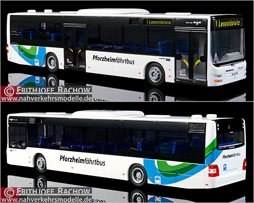 Rietze Busmodell Sondermodell M A N Lions City 2015 Regionalbusverkehr Sdwest Sdwestbus