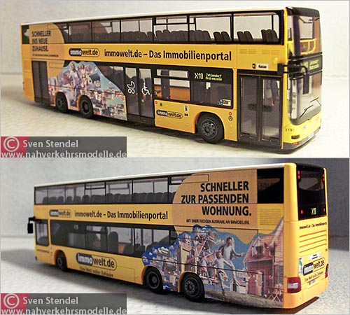 Rietze Busmodell Artikel 67772 M A N Lions City D L 0 5 Berliner Verkehrsbetriebe B V G