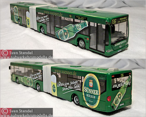 Rietze MB O530G Citaro KVG Kln Modellbus Busmodell Modellbusse Busmodelle