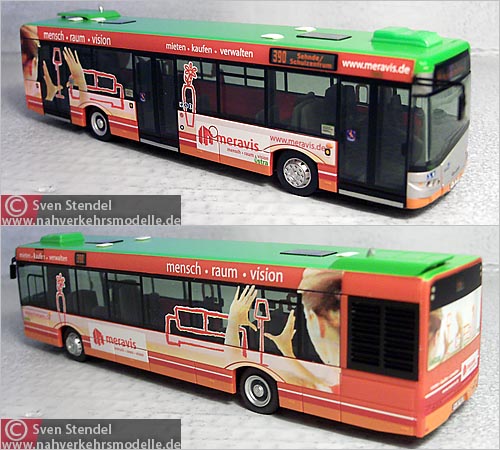 VKModelle Solaris U 12 3trig STRA Hannover Modellbus Busmodell Modellbusse Busmodelle