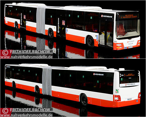 Rietze MAN Lions City G HHA Hamburg Modellbus Busmodell Modellbusse Busmodelle