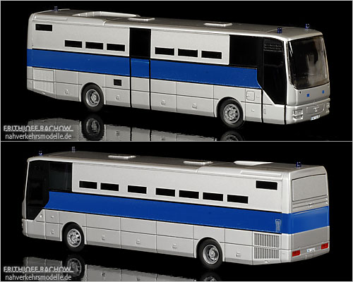 Rietze MAN Lion's Star Strafvollzug Hamburg Gefngnisbus Modellbus Busmodell Busmodelle Modellbusse
