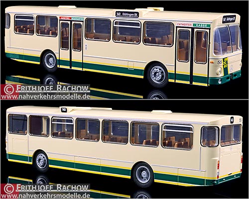 Rietze Busmodell Artikel 74318 Mercedes-Benz O 305 Stlb Gttinger Verkehrsbetriebe