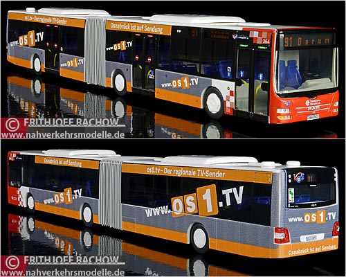 Rietze MAN Lions City G VOS Osnabrck Modellbus Busmodell Modellbusse Busmodelle