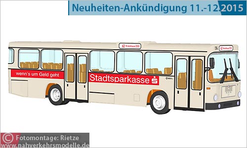 Rietze Busmodell Artikel 72308 M A N S L 200 Stadtwerke Osnabrck