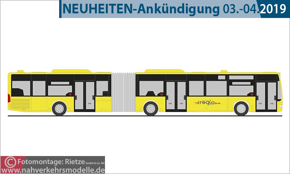 Rietze Busmodell Artikel 69906 Mercedes-Benz O 530 Citaro G E 4 Facelift Regiobus Tirol