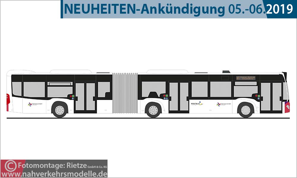 Rietze Busmodell Artikel 73644 Mercedes-Benz Citaro G 2015 Salzburg Verkehr