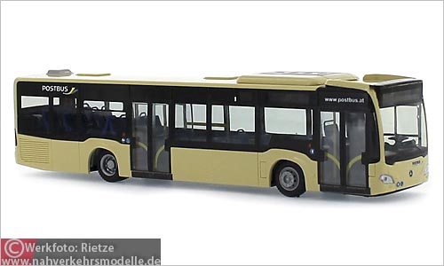 Rietze Busmodell Artikel 68719 Mercedes Benz O 530 Citaro C 2  B B Postbus Wien