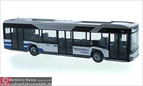 Rietze Busmodell Artikel 77202 Solaris Urbino 12 2019 tztaler Verkehrsgesellschaft Slden