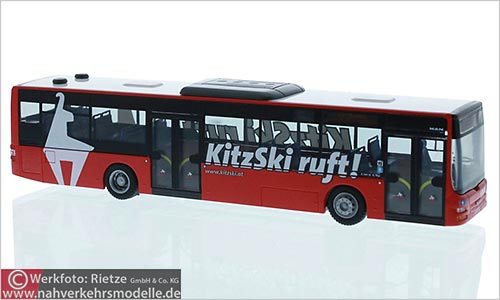 Rietze Busmodell Artikel 72734 M A N Lions City Bergbahn Aktiengesellschaft Kitzbhel
