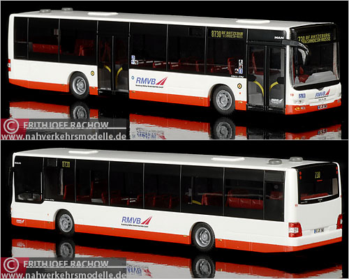 Rietze MAN LionsCity RMVB Ratzeburg Mlln  Modellbus Busmodell Modellbusse Busmodelle