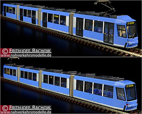 Rietze Linie8 Straenbahnmodell  Artikel STRA01025 Mnchner Verkehrsgesellschaft M V G