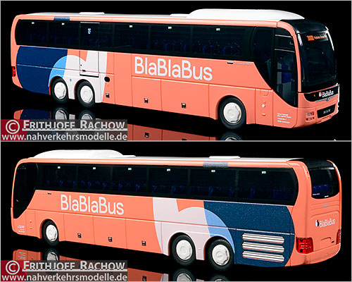 Rietze Busmodell Artikel 74403 M A N Lions Coach L BlaBlaBus Hner Touristik und Logistik